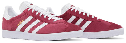 adidas Men's Gazelle 'Collegiate Burgundy White' Sneakers