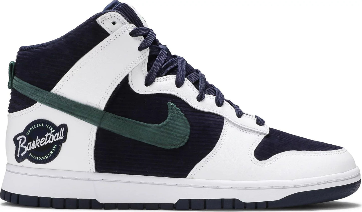 Nike Men's Dunk High 'Sports Specialties White Navy' Sneakers