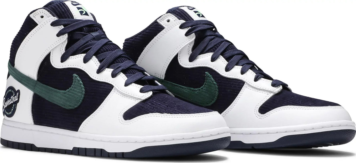 Nike Men's Dunk High 'Sports Specialties White Navy' Sneakers