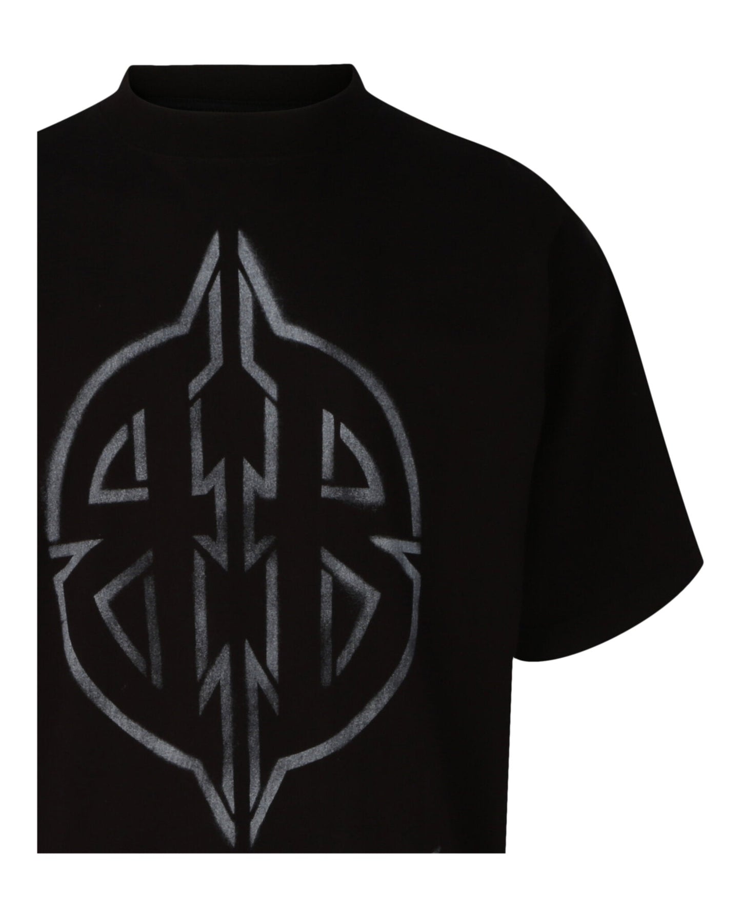 Balenciaga Oversized Metal BB Stencil T-Shirt