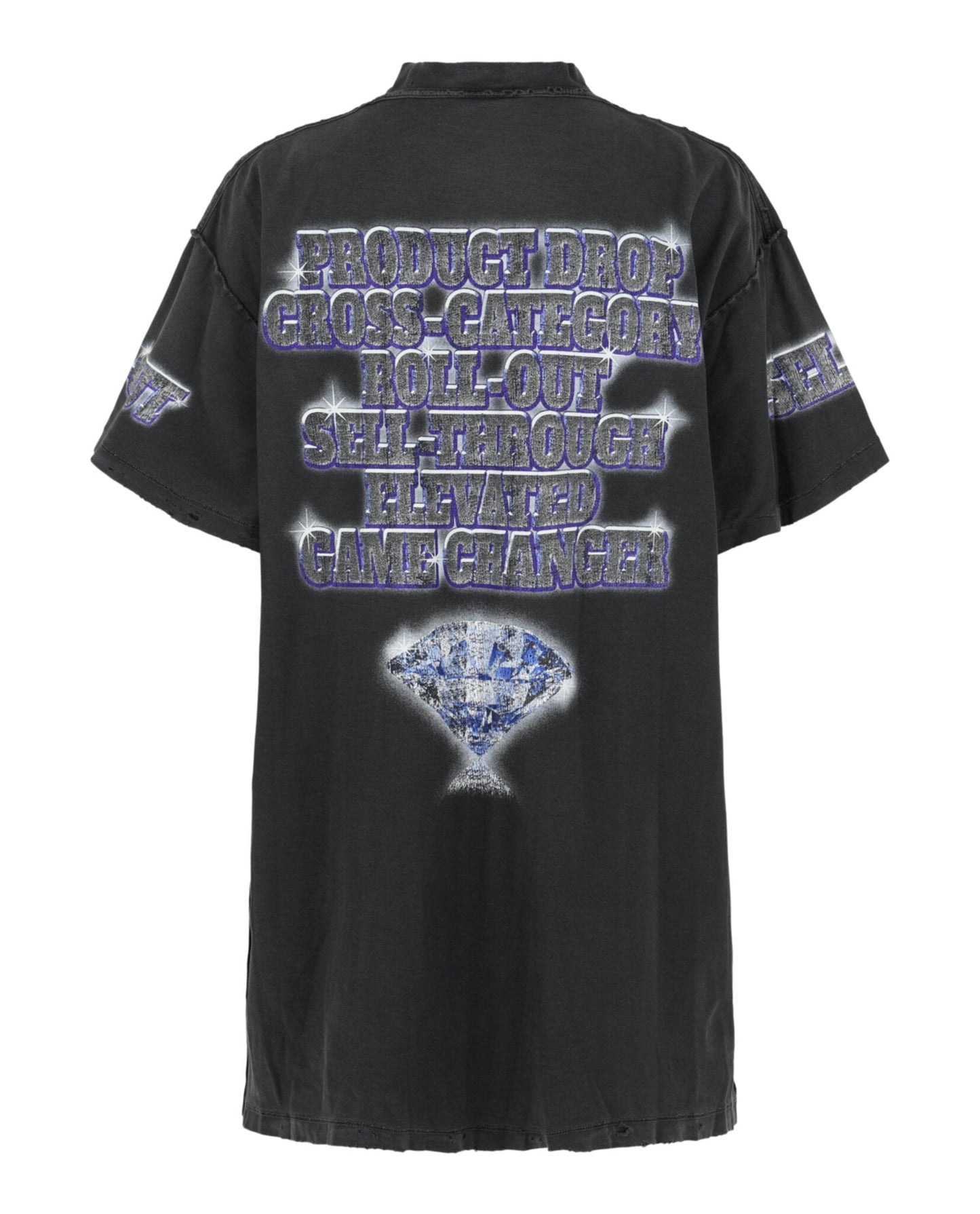 Balenciaga Oversized See Now Buy Now Inside Out T-Shirt