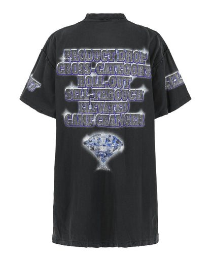 Balenciaga Oversized See Now Buy Now Inside Out T-Shirt