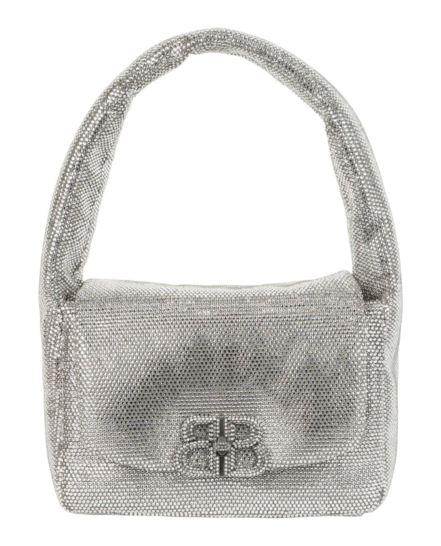 Balenciaga Small Monaco Sling Bag in Strass