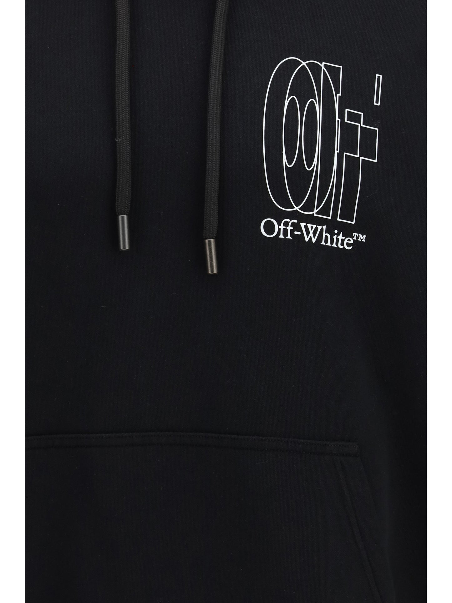 Hoodie Big Double Arrow Black