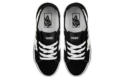 Vans Filmore Decon Women's Sneakers — Black/White/Checkerboard Canvas