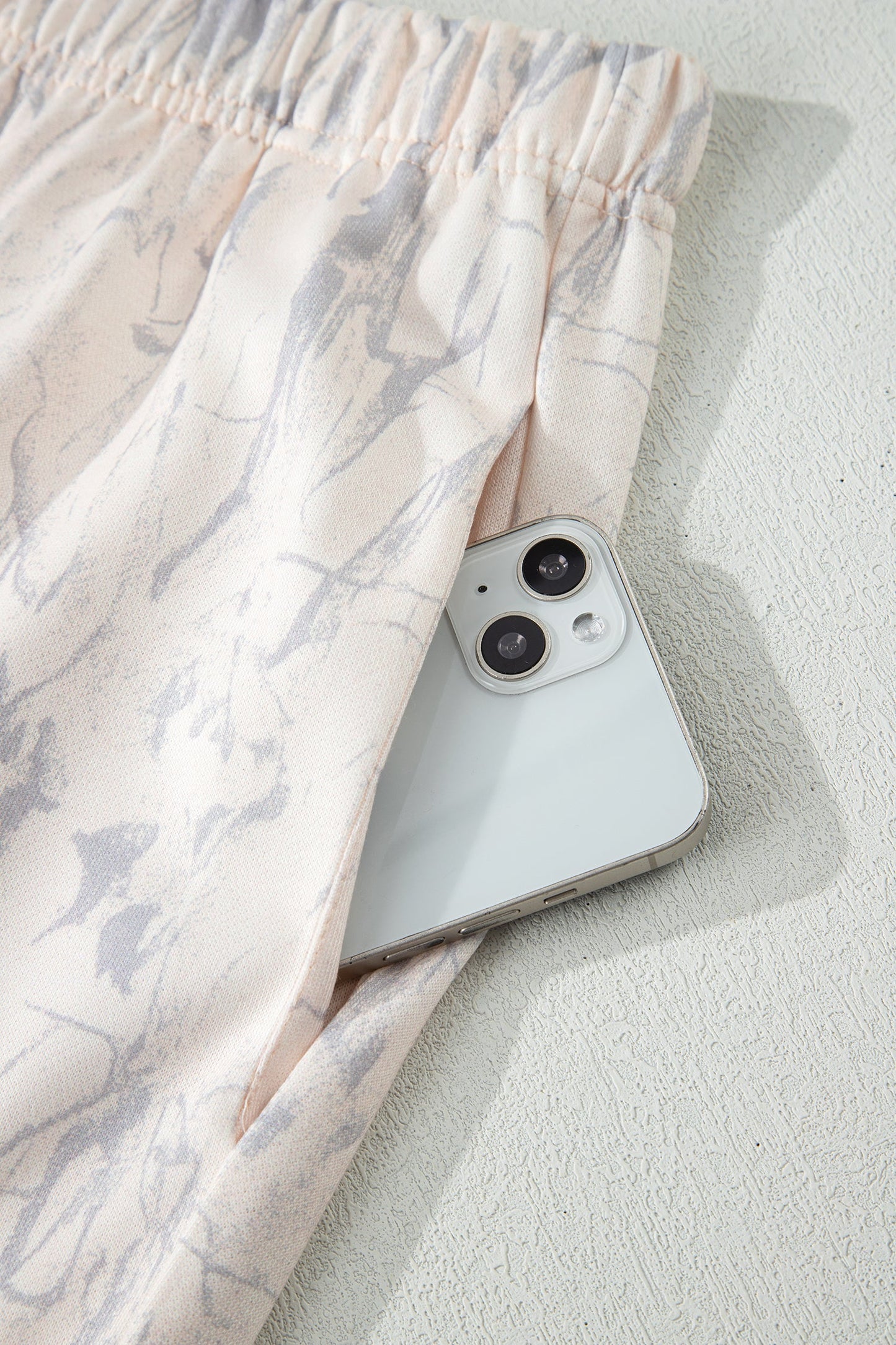 Threaded Pear Liliana Print Jogger Pants