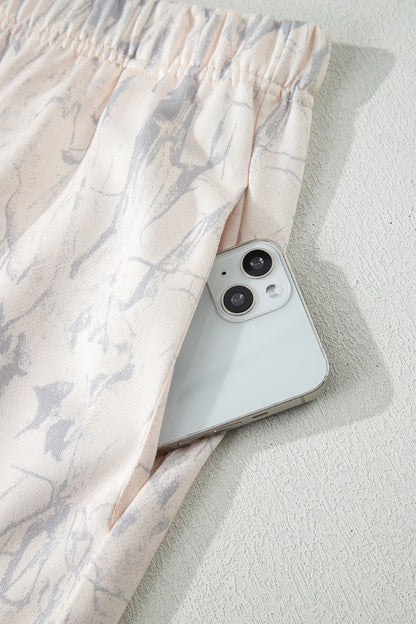 Threaded Pear Liliana Print Jogger Pants