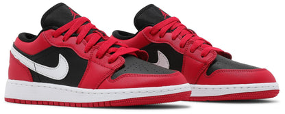 Air Jordan Grade School Retro 1 Low 'Black Very Berry' Gs (Gs)