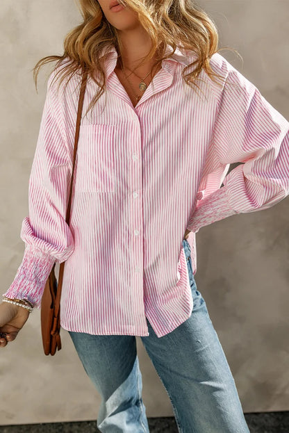 Threaded Pear Barbara Raglan Sleeve Relaxed Shirt