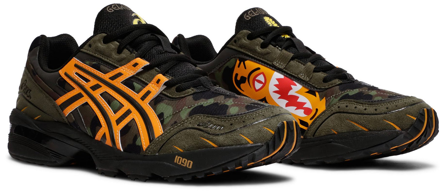 Asics Men's Gel-1090 'A Bathing Ape Tiger Camo' Sneakers