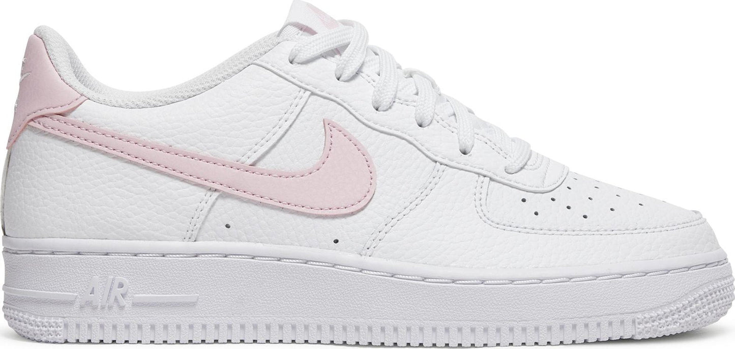 Nike Grade School Air Force 1 Low Gs 'Pink Foam White' Sneakers