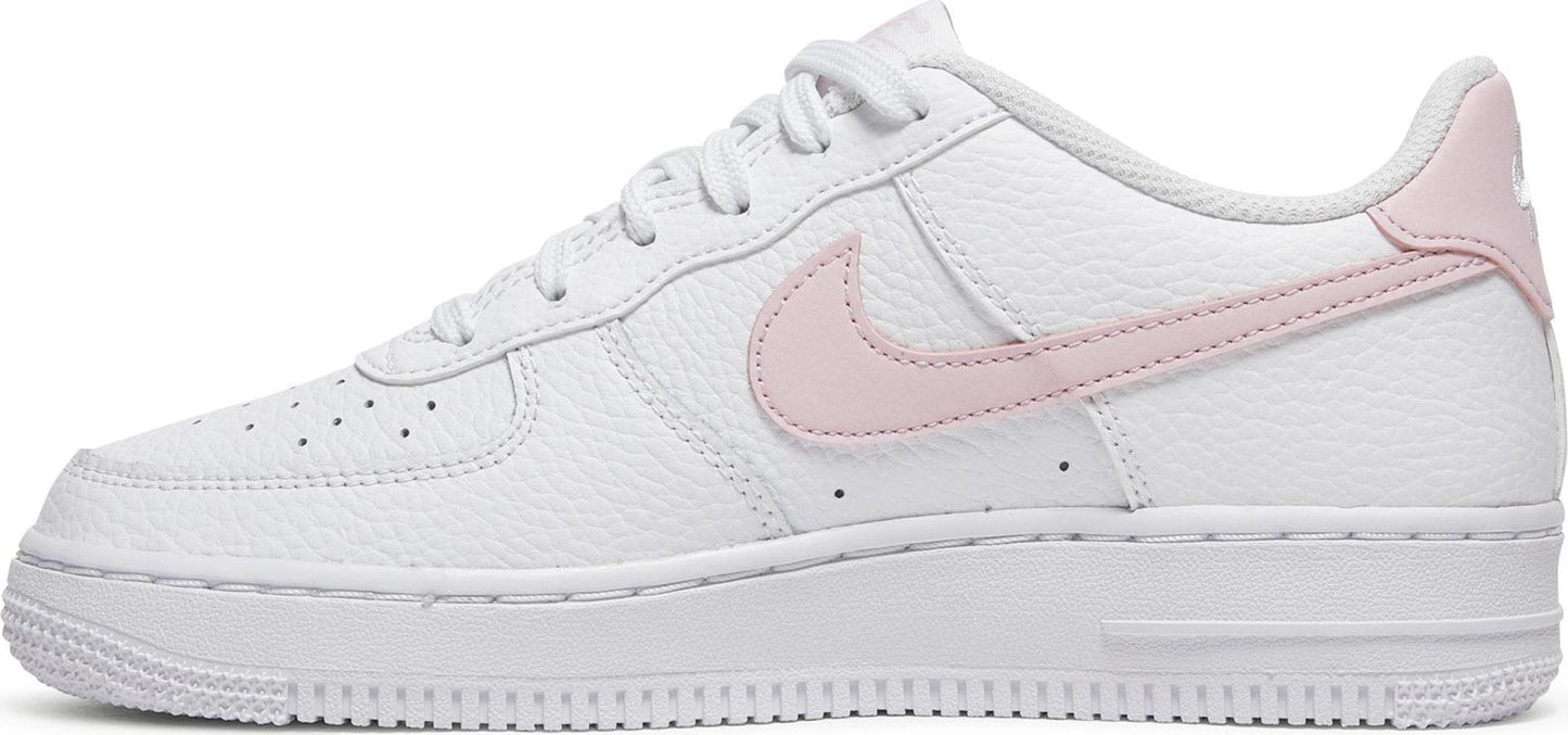 Nike Grade School Air Force 1 Low Gs 'Pink Foam White' Sneakers