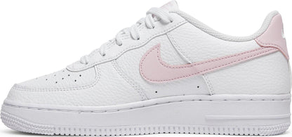 Nike Grade School Air Force 1 Low Gs 'Pink Foam White' Sneakers