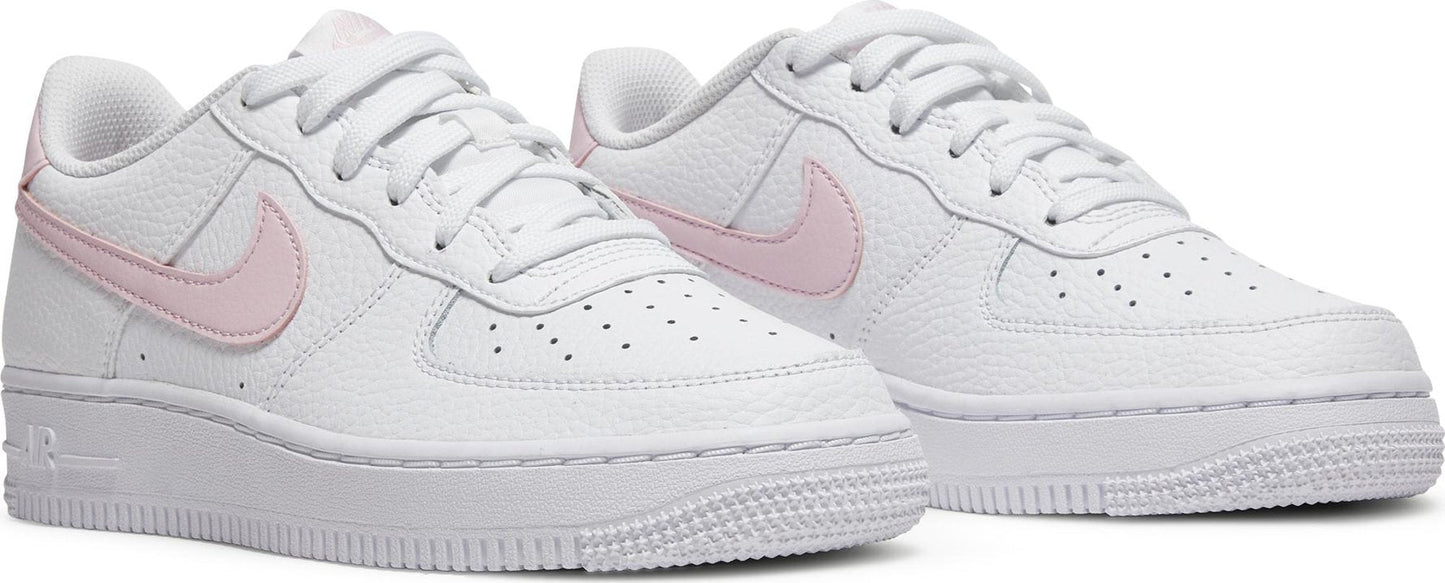 Nike Grade School Air Force 1 Low Gs 'Pink Foam White' Sneakers