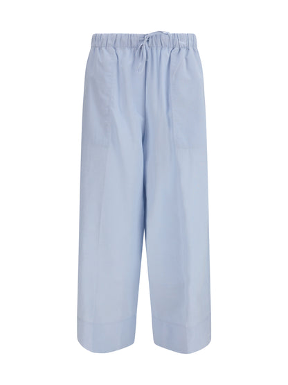 Palazzo Pants Cotton-Linen Sky