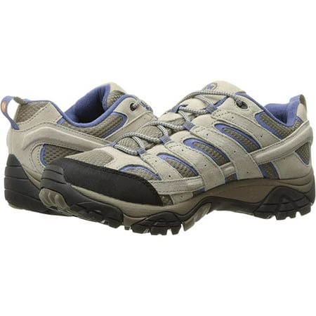 Merrell Women's Moab 3 Hiking Shoes, Aluminum/Marlin