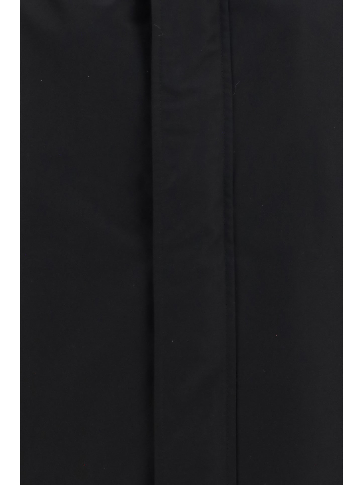 Jacket Compact Cotton Zip Black