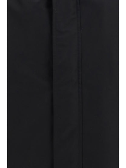 Jacket Compact Cotton Zip Black