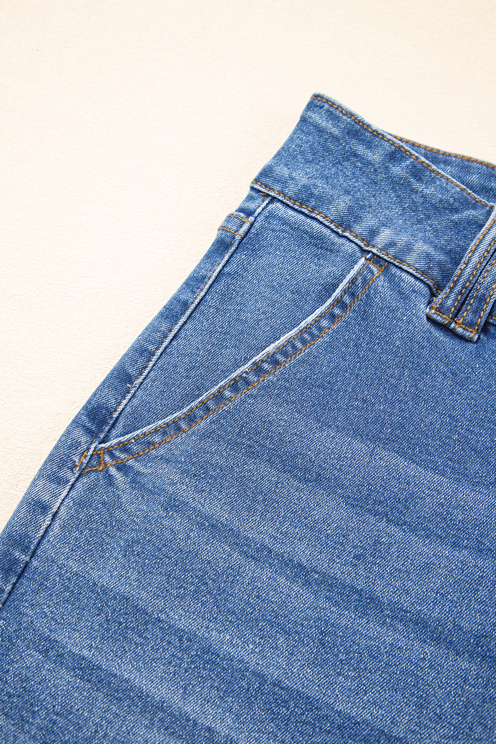 Threaded Pear Mikaela Fly Straight Leg Jeans