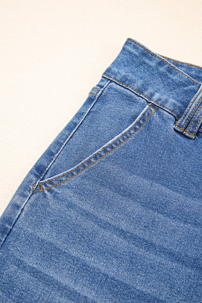 Threaded Pear Mikaela Fly Straight Leg Jeans