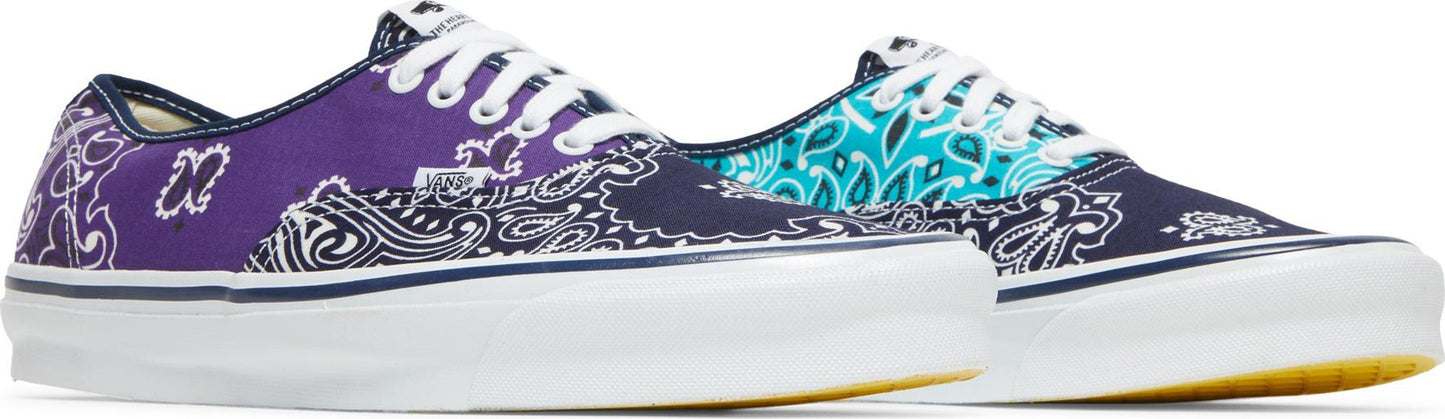 Vans Men's Bedwin & The Heartbreakers X Authentic 'Bandana Pack Sneakers