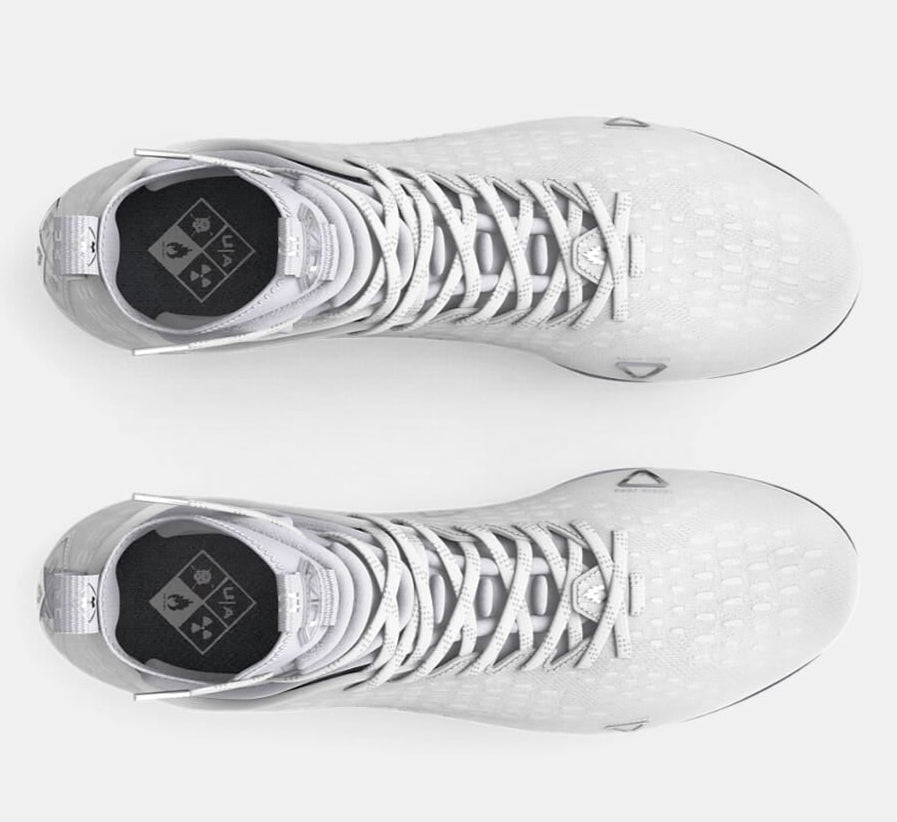 White/Metallic Silver-