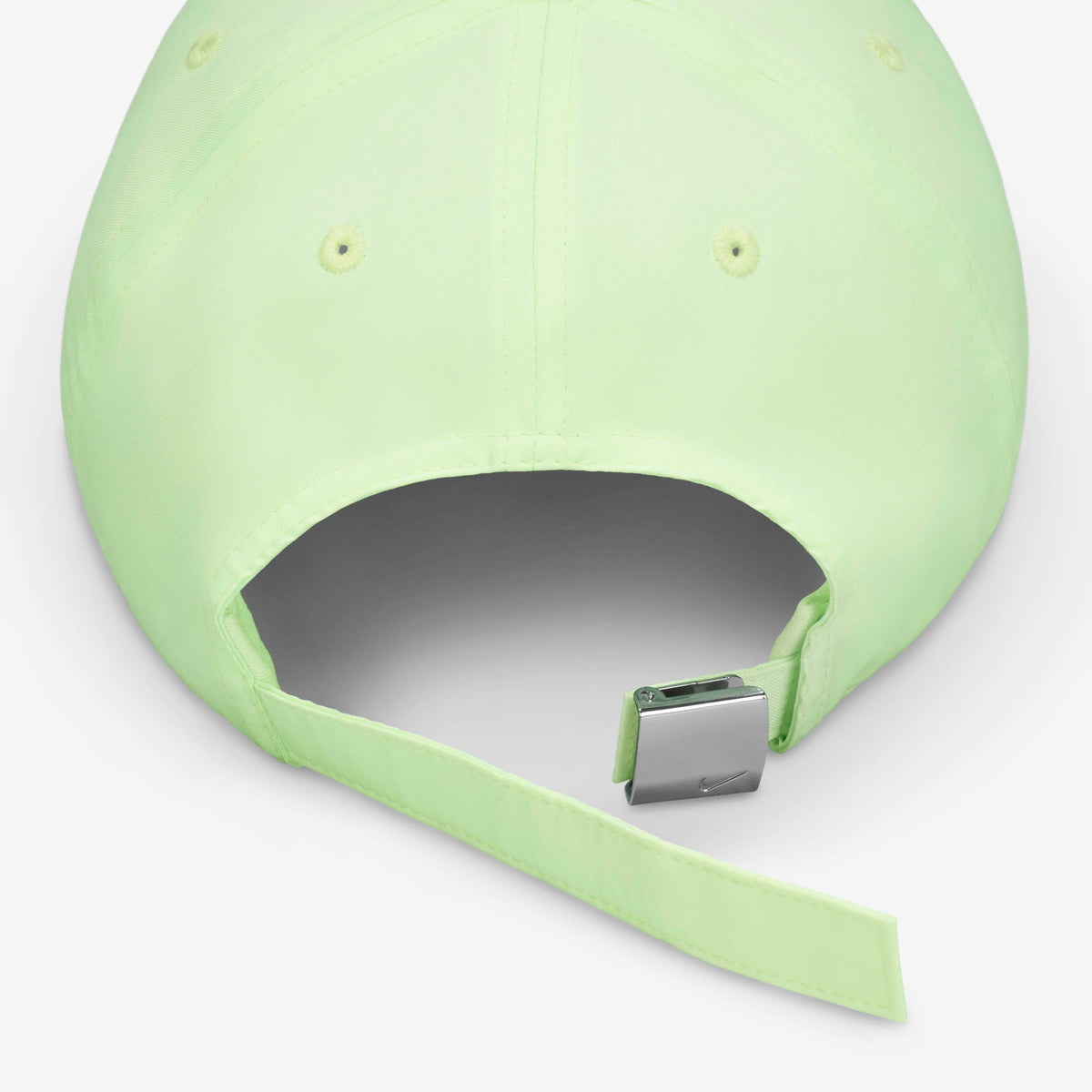 Nike Youth Green Metal Swoosh Performance Adjustable Hat Green Metal
