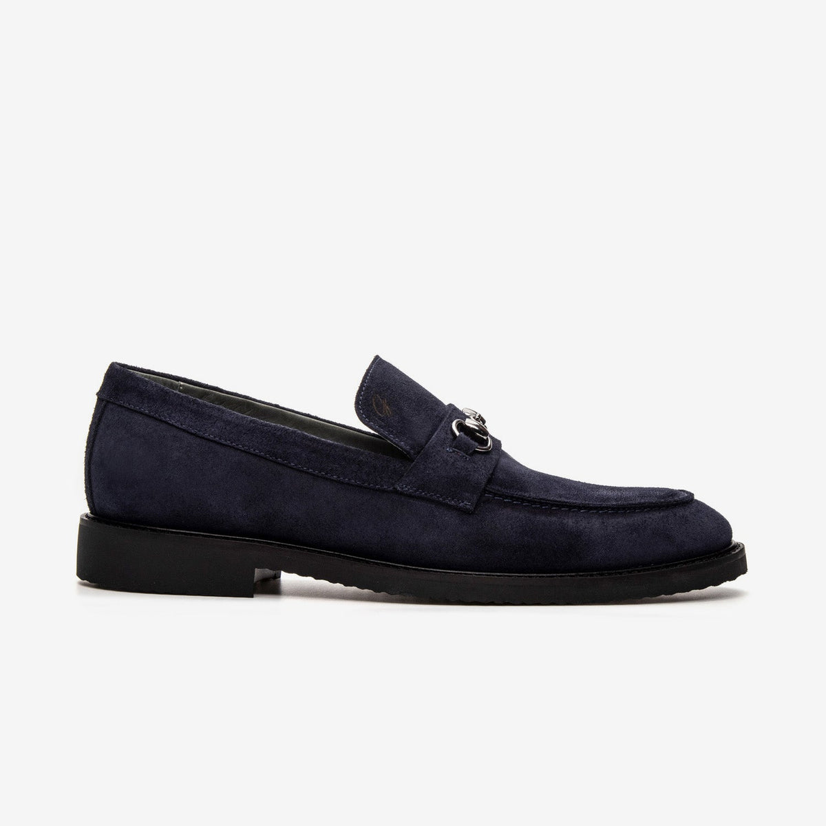Navy Suede-