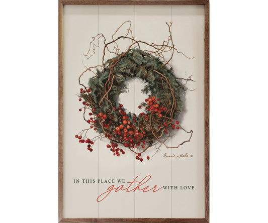 Kendrick Home Gathering Wreath I By Bonnie Mohr