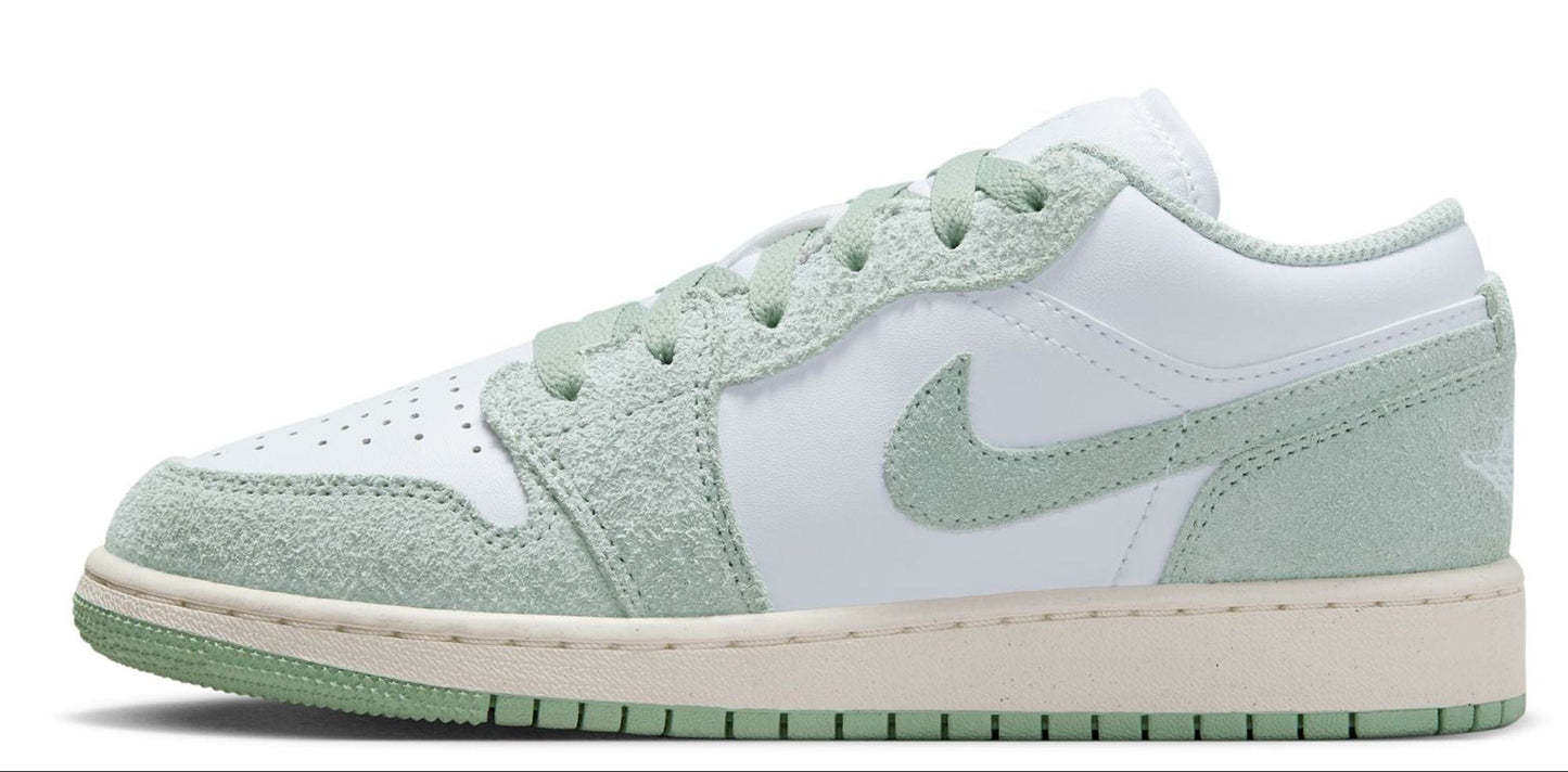 Grade School Air Jordan Retro 1 Low Se (Gs) 'White Seafoam'