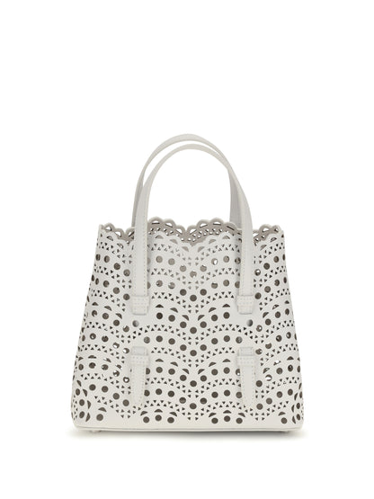Handbag Mina Calf Leather Off-White