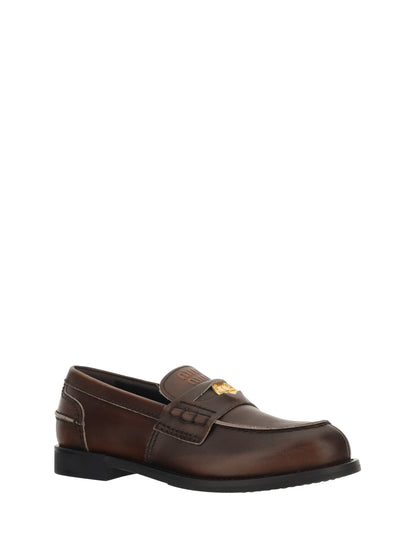 Leather Loafers in Black