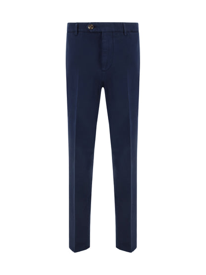 Pants Dyed Cotton Navy