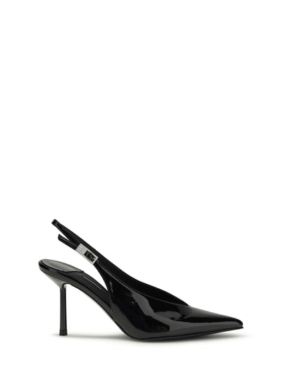 Slingback Pumps Clivage Black Patent