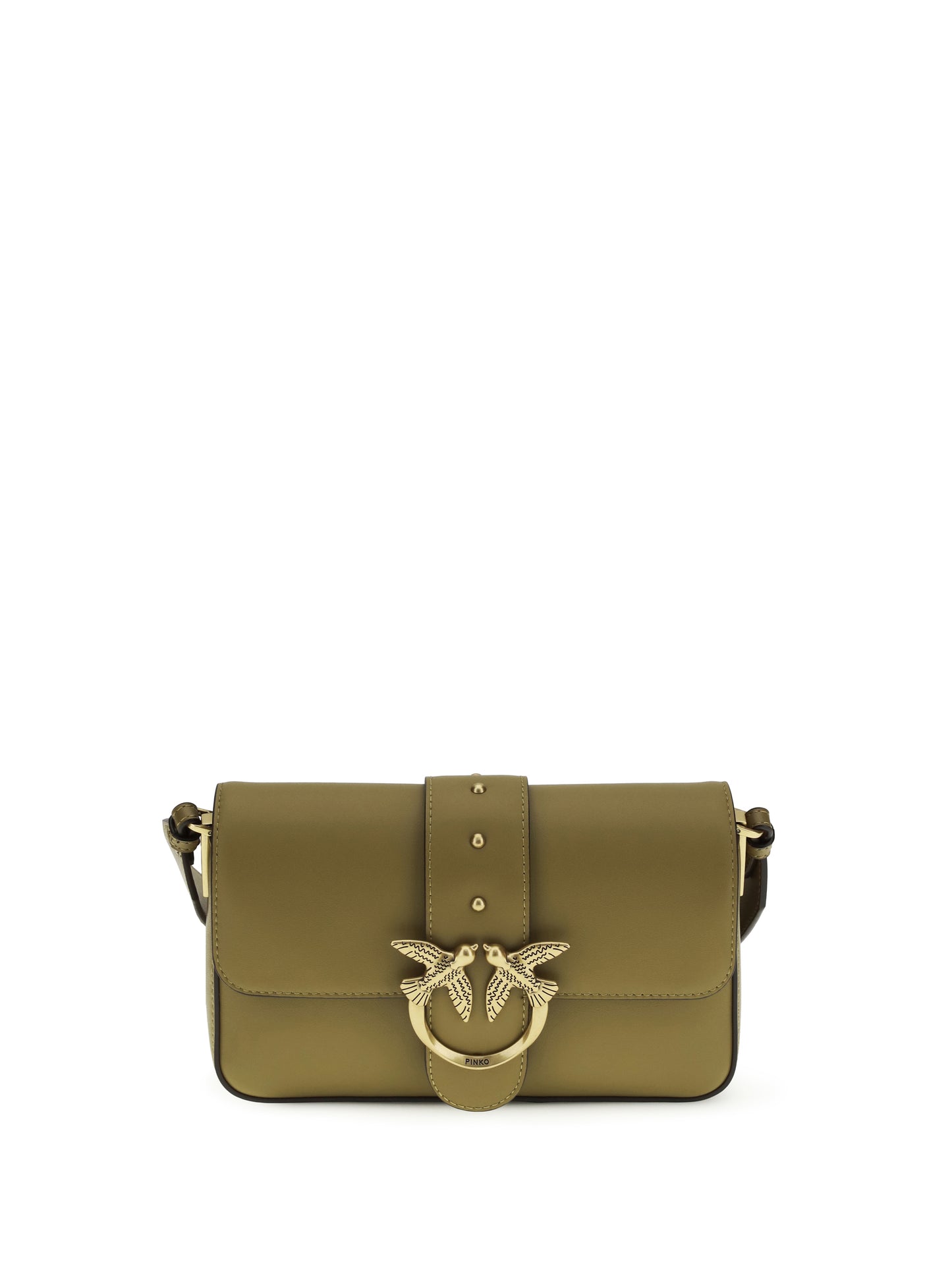 Shoulder Bag Mini Love Green Leather