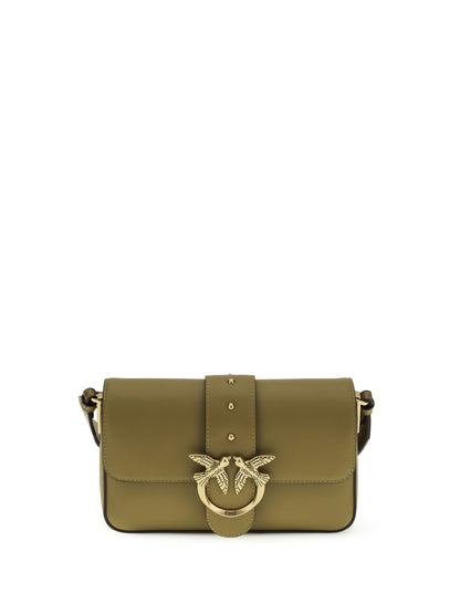 Shoulder Bag Mini Love Green Leather