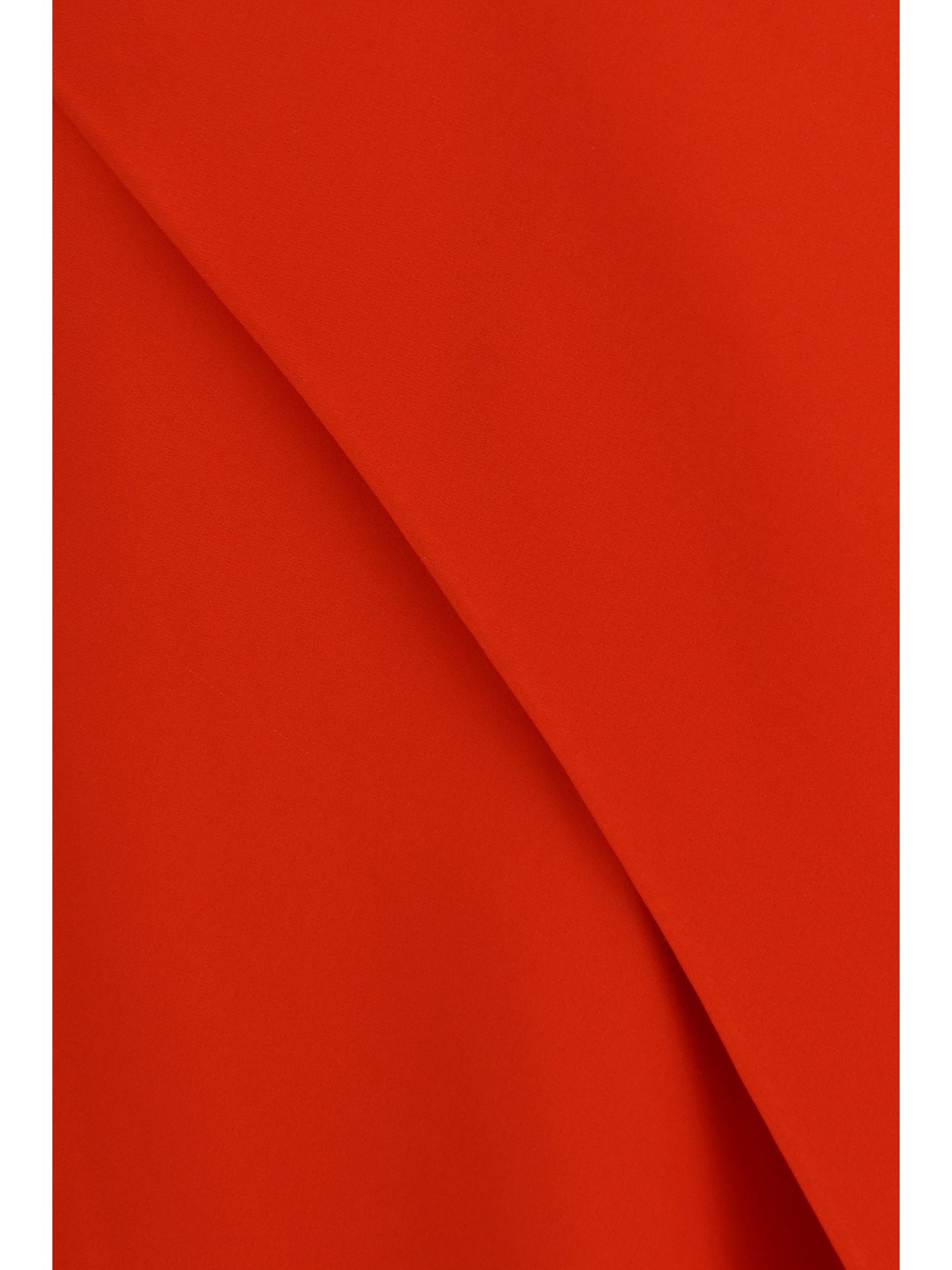 Maxi Dress Draped Silk Sunset Red