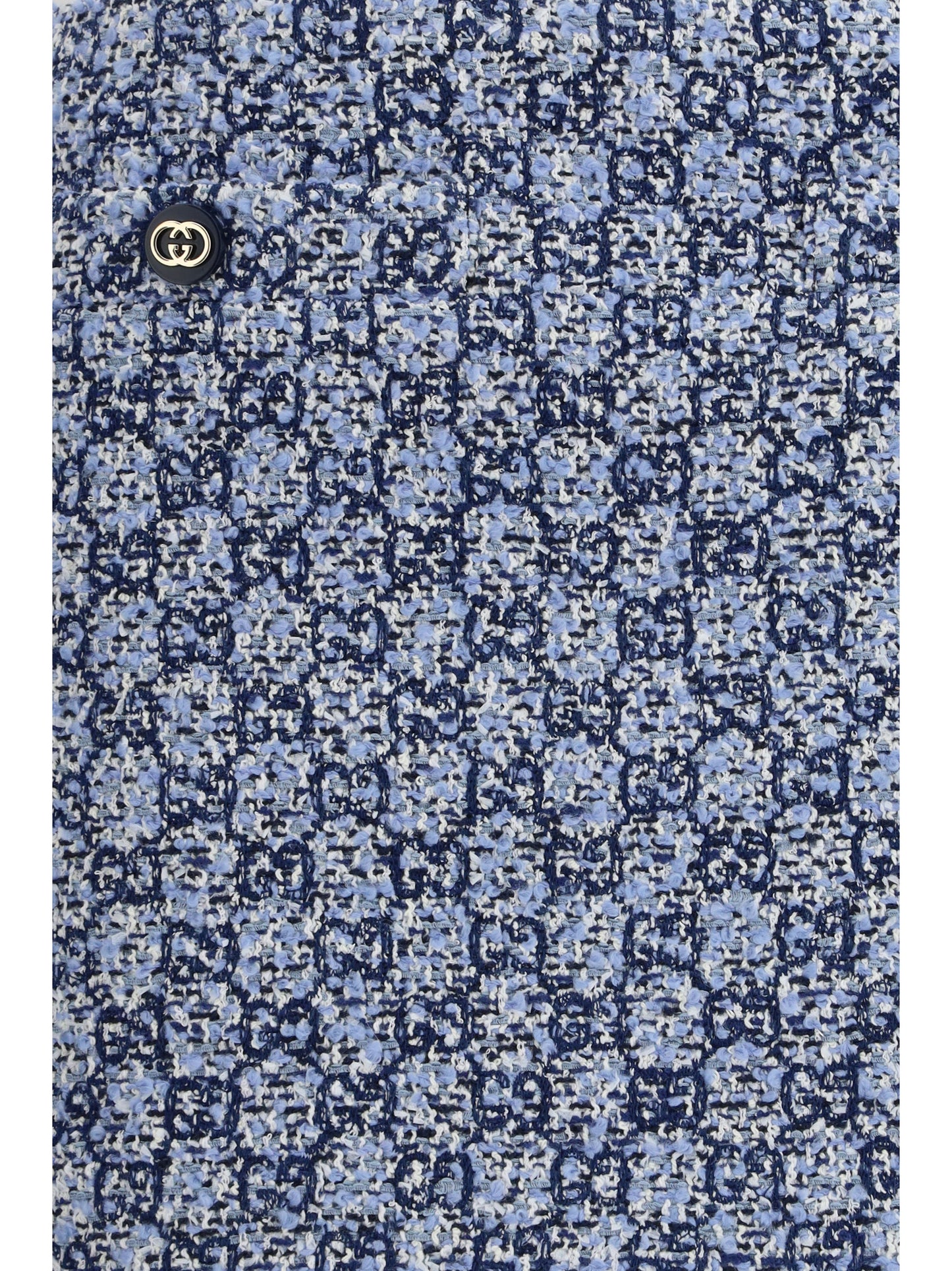 Skirt GG Tweed Blue