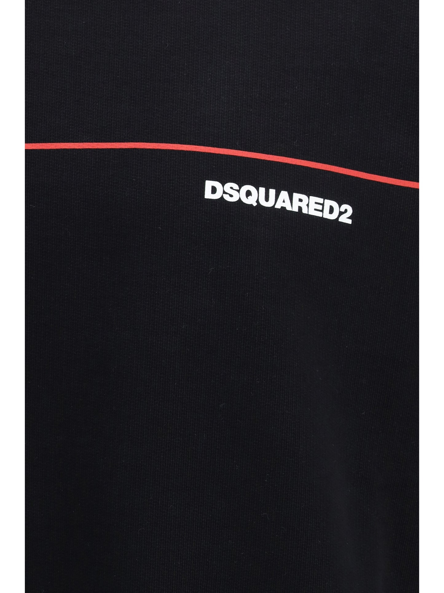 Sweatshirt Cotton Crew Neck Black