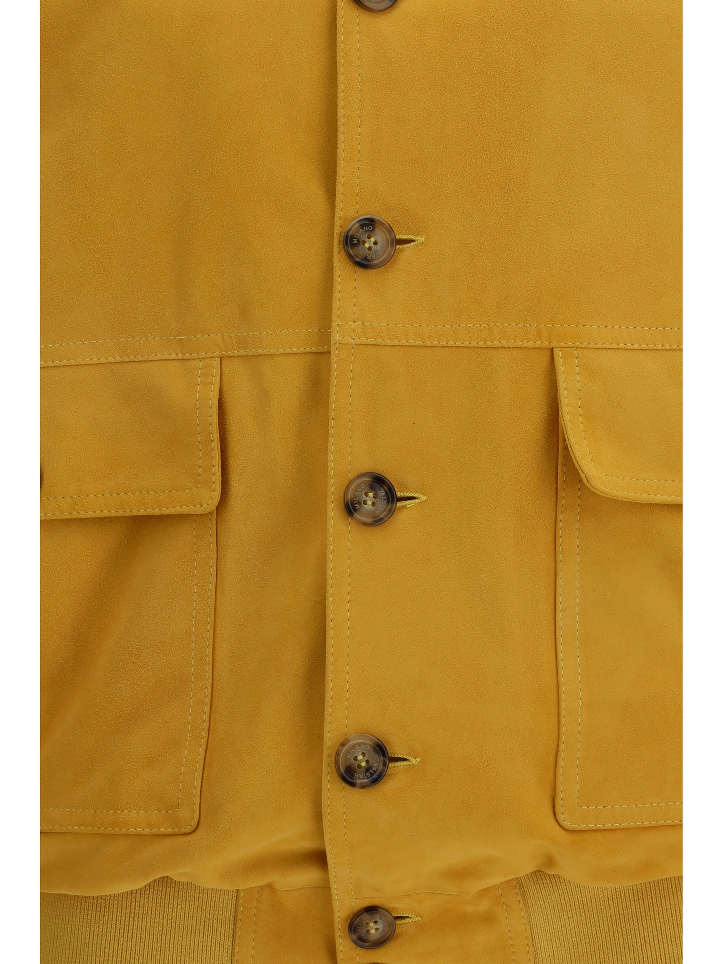 Jacket Valstarino Suede Yellow