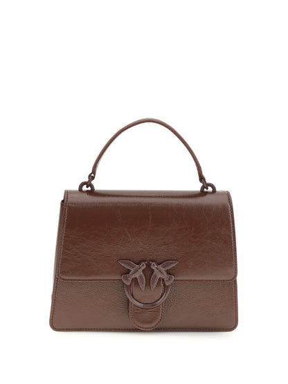 Handbag Love One Burgundy Leather