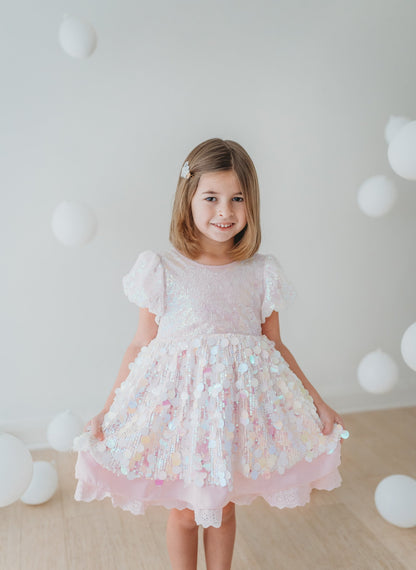 *PREORDER* Charlotte Dress and Shorts Set - Mermaid