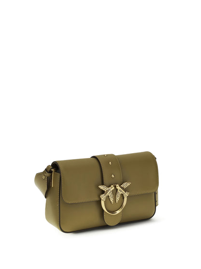 Shoulder Bag Mini Love Green Leather