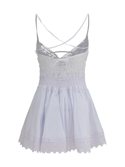 Short Dress Aveline White