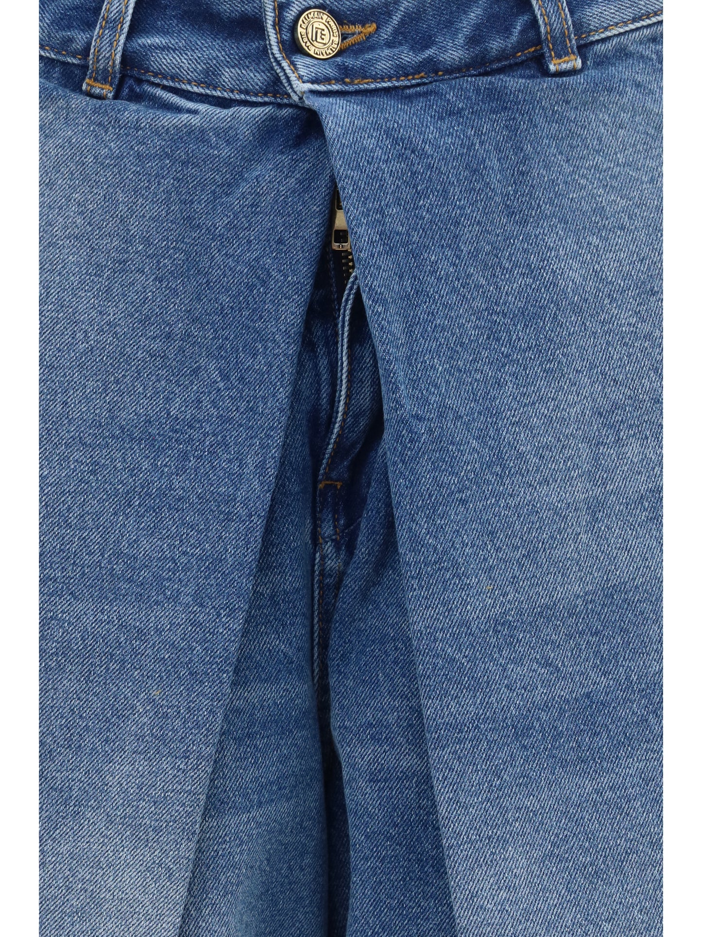 Barrel Denim Jeans Blue Jean