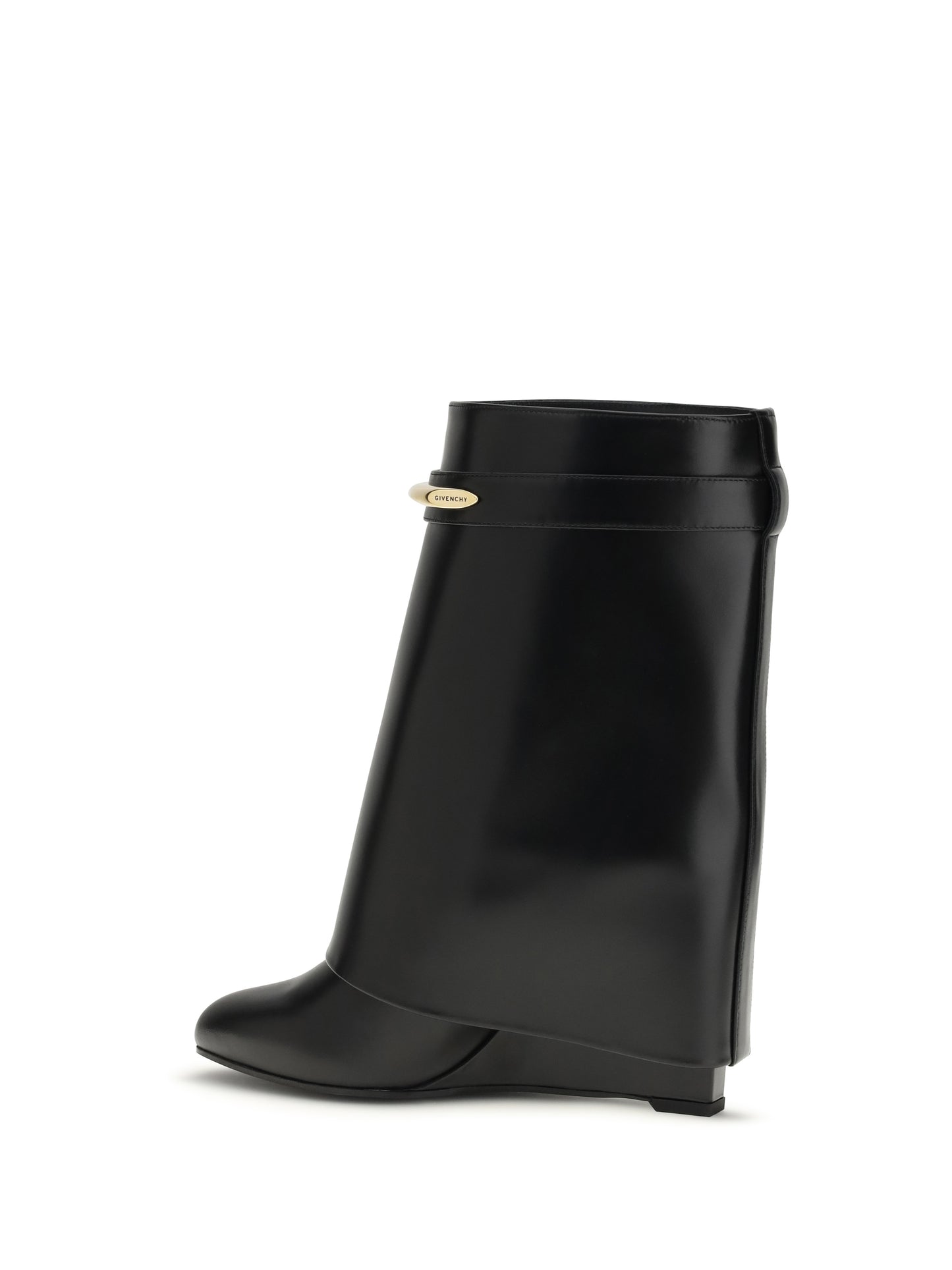 Ankle Boots Shark Leather Black