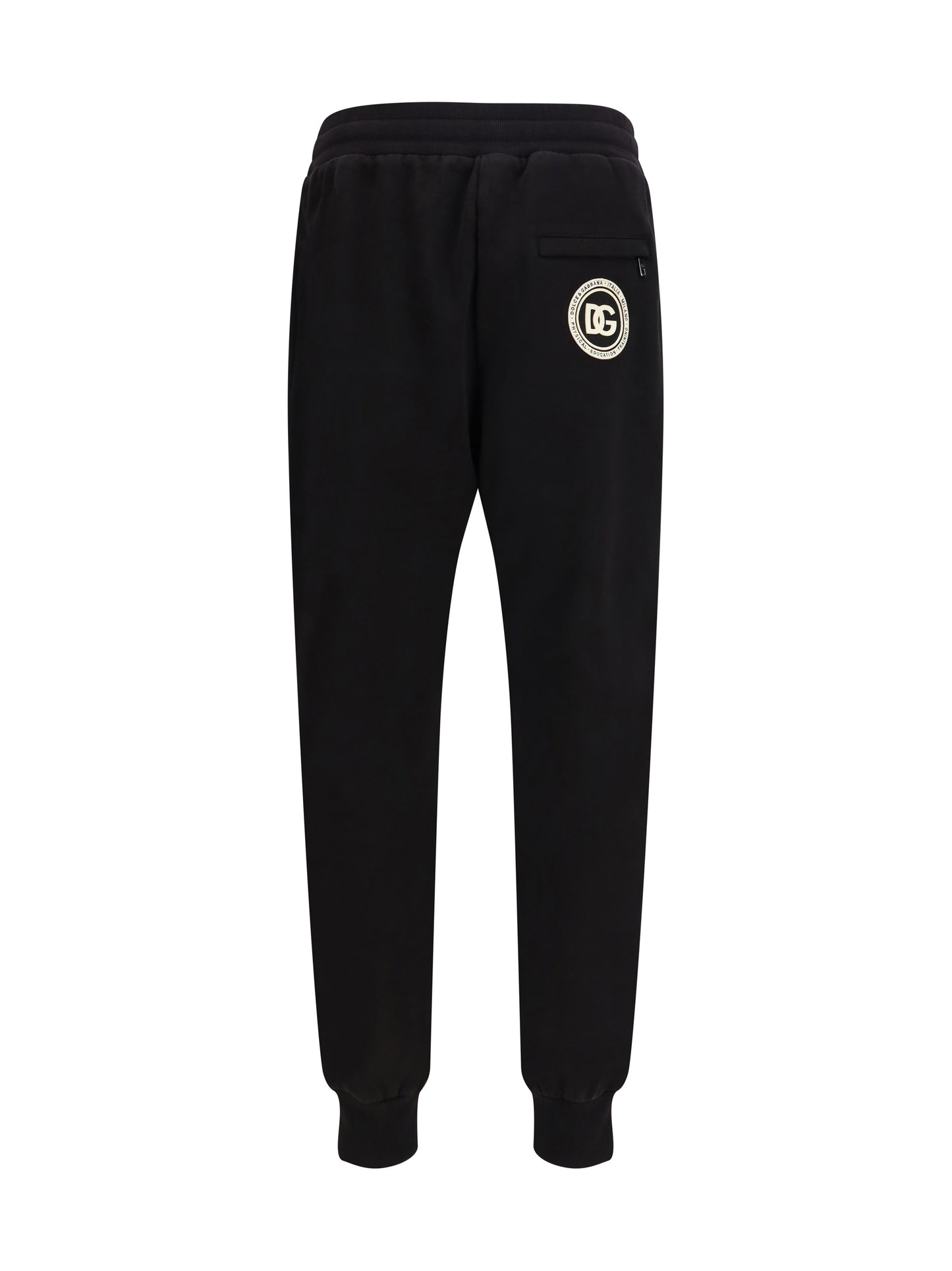 Trousers Jersey Patch Black
