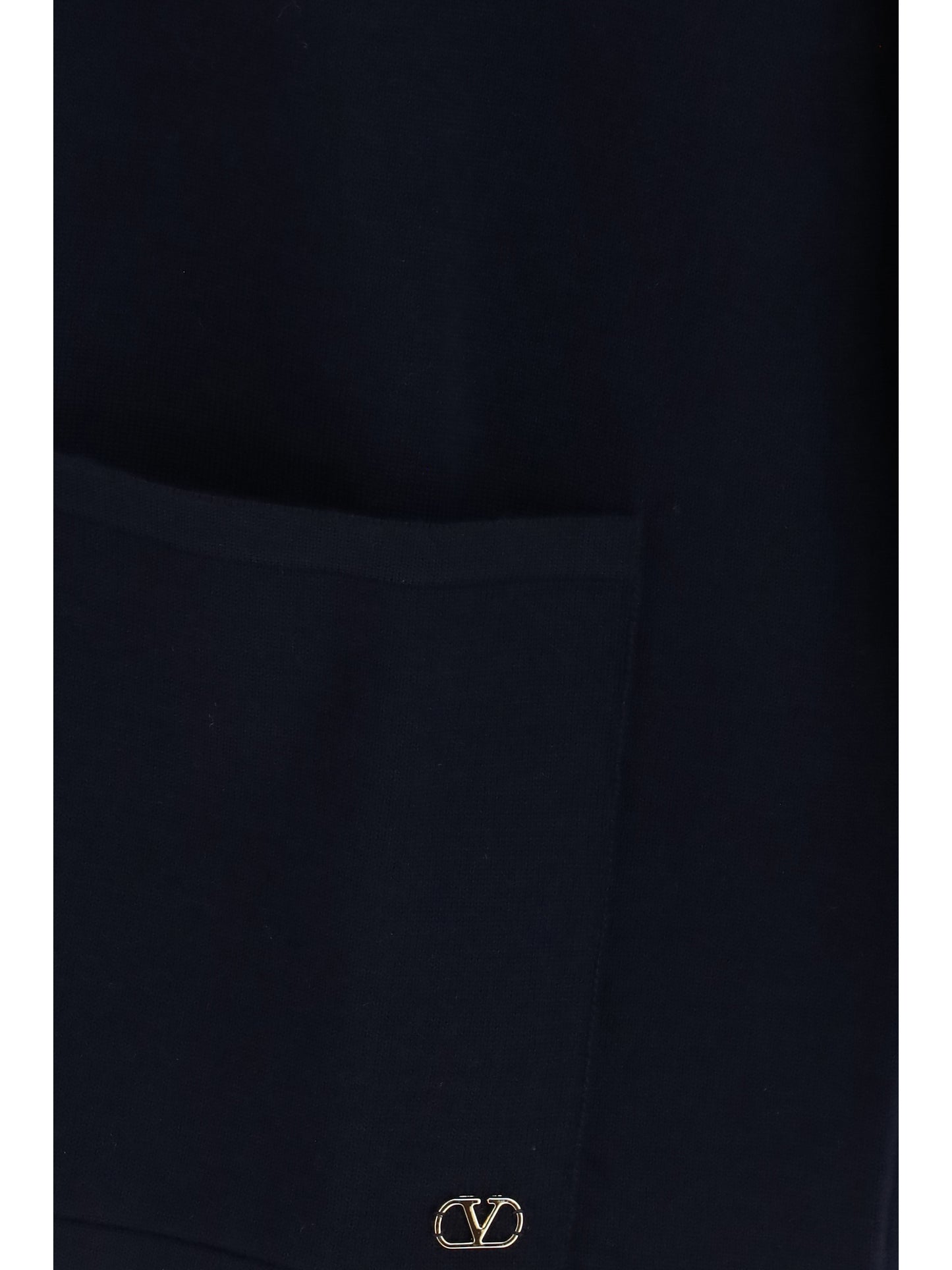 Cardigan VLogo Navy