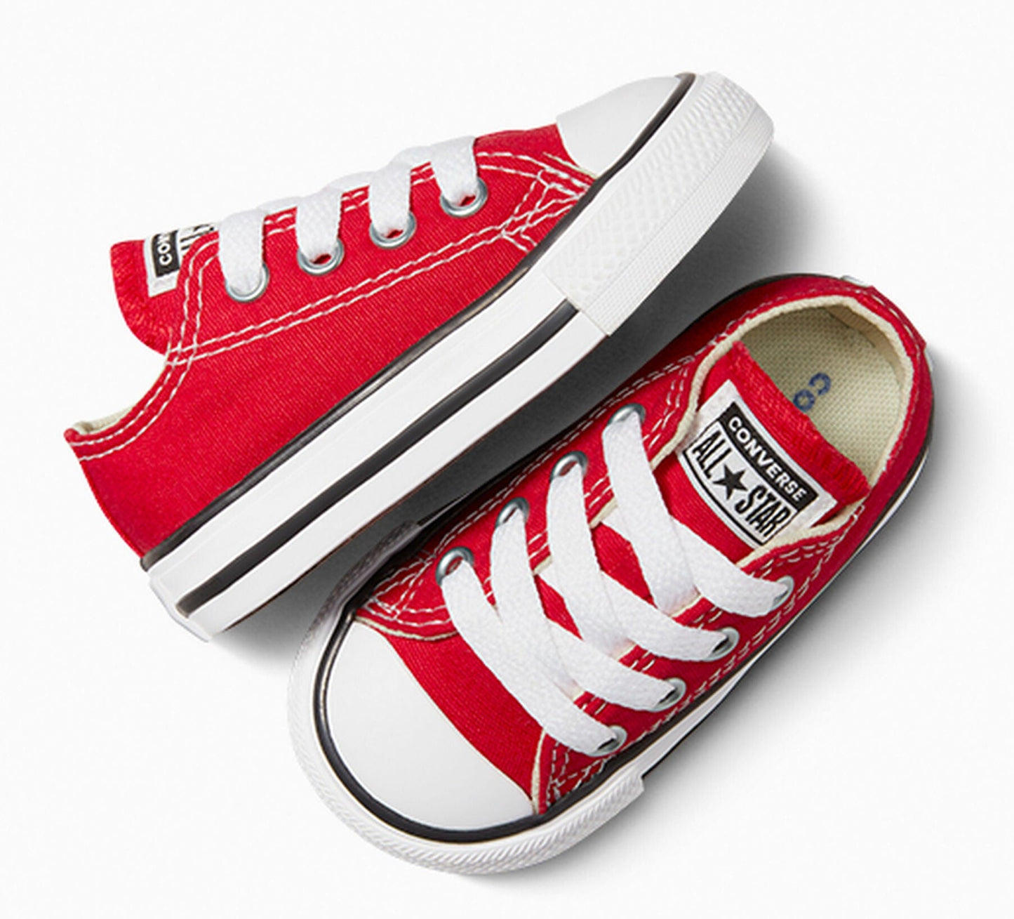 Toddlers Converse Chuck Taylor All Star Ox Td 'Red'