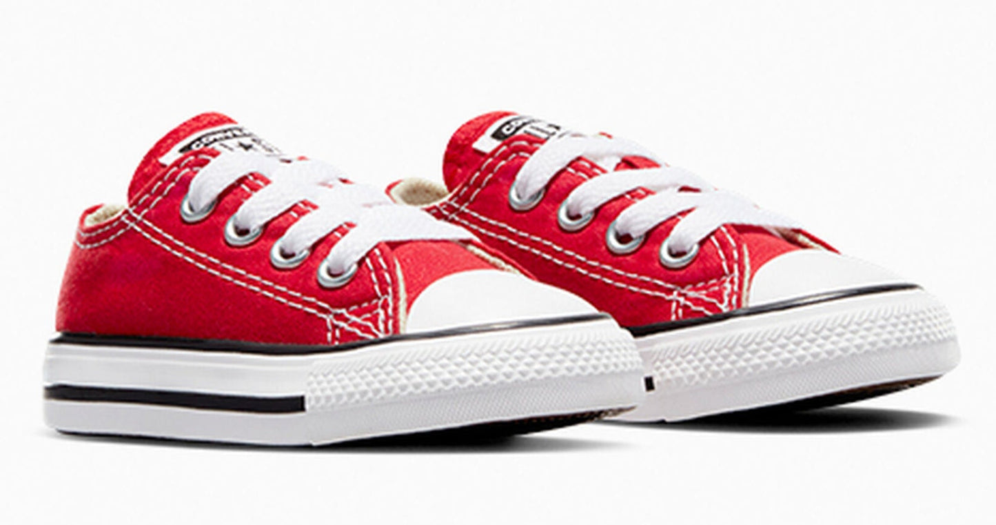 Toddlers Converse Chuck Taylor All Star Ox Td 'Red'
